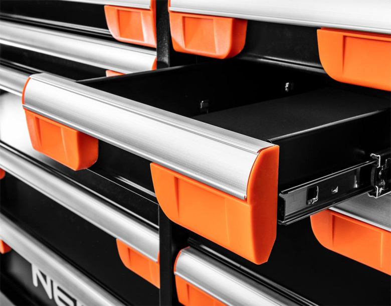 Szafka narzędziowa, 12 szuflad, 229 elementów, 84-225+G | mpm-24.pl